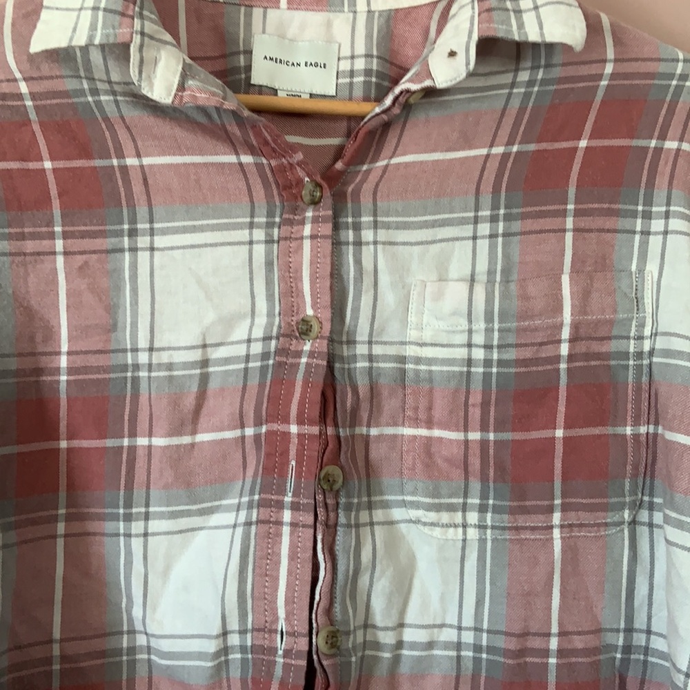 ‘American Eagle’ Crop Button Up!! - image 2